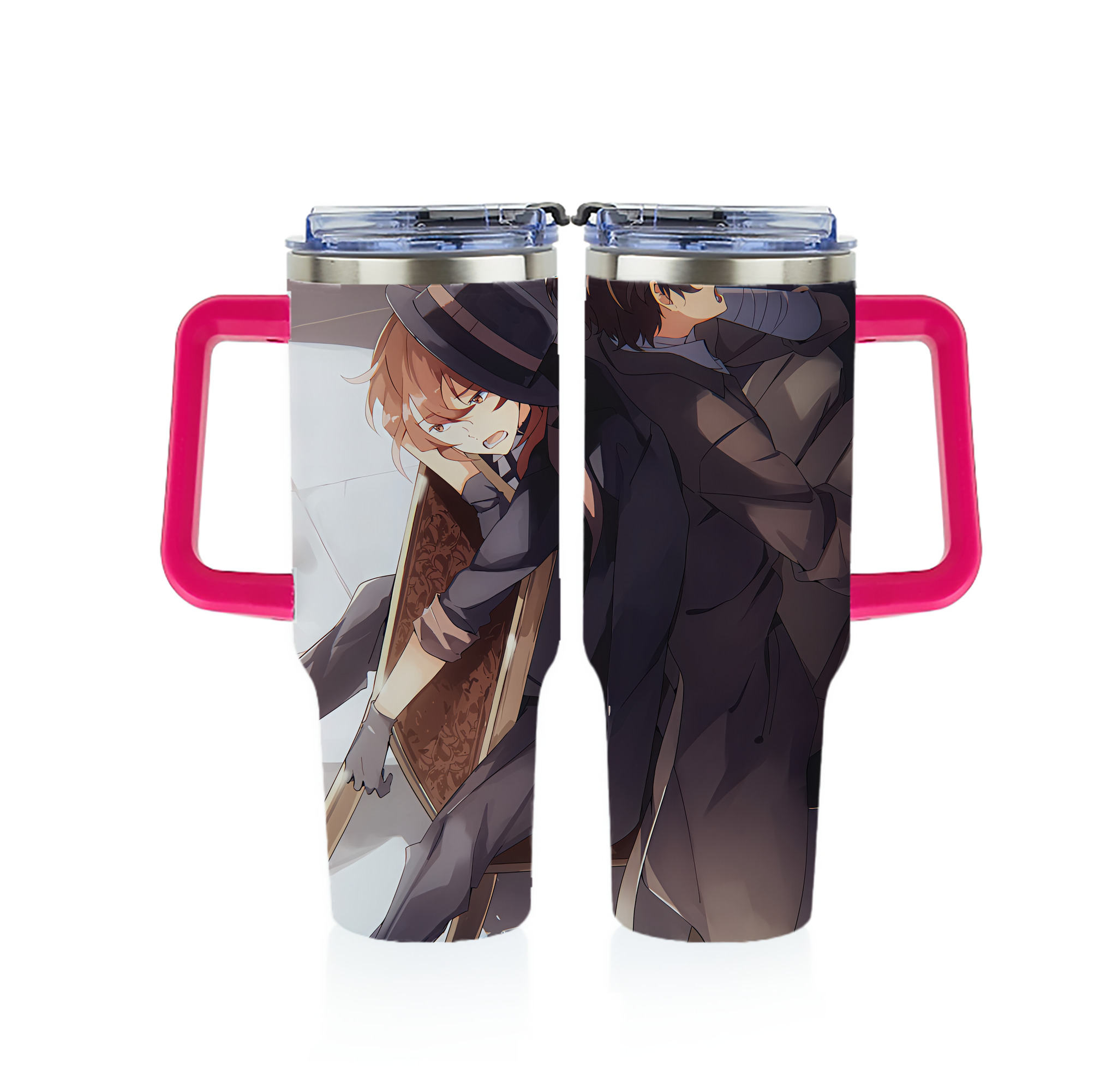 （画像用） 文豪ストレイドッグス Bungo Stray Dogs 1200ｍLフルプリント車用タンブラー